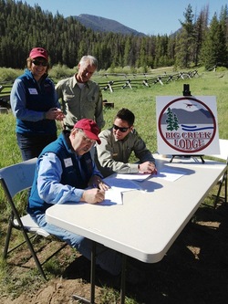 30 Year Special Use Permit Awarded to IAF by USFS for Rebuilding the Lodge at Big Creek